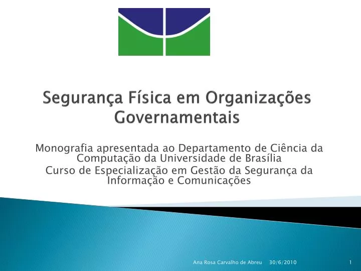 seguran a f sica em organiza es governamentais