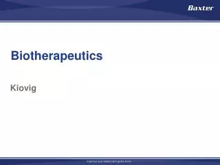 biotherapeutics