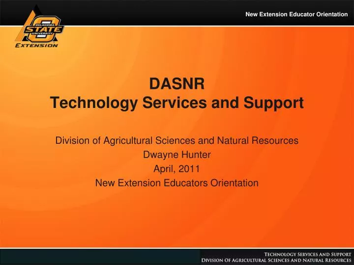dasnr technology services and support