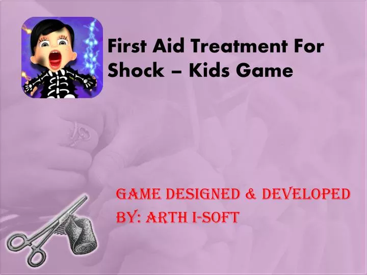 first aid treatment for shock kids game