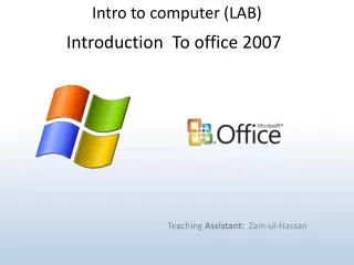 Intro to computer (LAB)