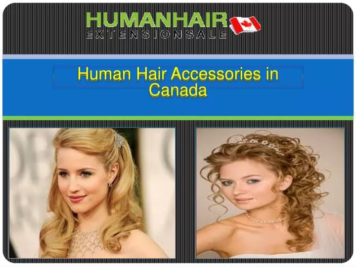 human hair accessories in canada