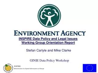 GINIE Data Policy Workshop