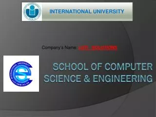 School Of Computer Science &amp; Engineering