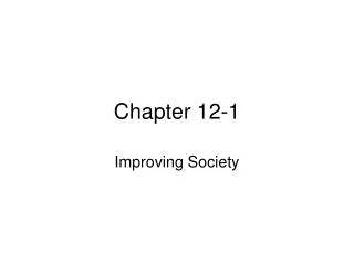 Chapter 12-1
