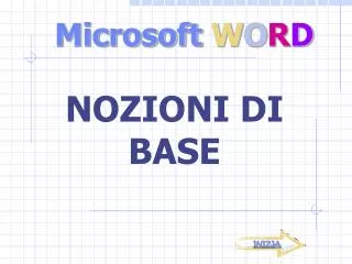 microsoft w o r d
