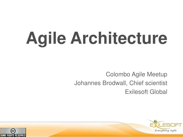 agile architecture