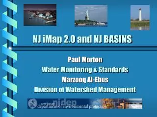 NJ iMap 2.0 and NJ BASINS
