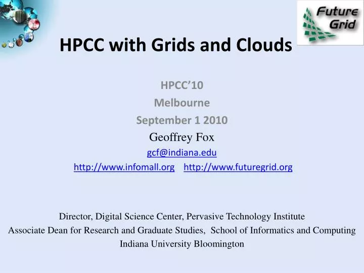 hpcc with grids and clouds