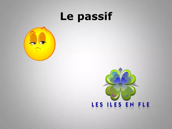 le passif