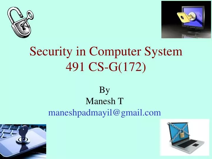 security in computer system 491 cs g 172
