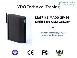 MATRIX SIMADO GFX44 Multi port GSM Gatway