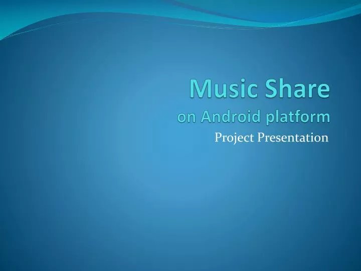 music share on android platform