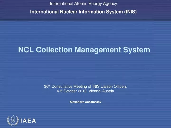 ncl collection management system