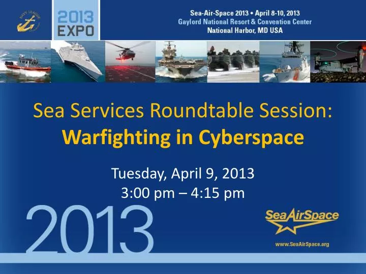 sea services roundtable session warfighting in cyberspace