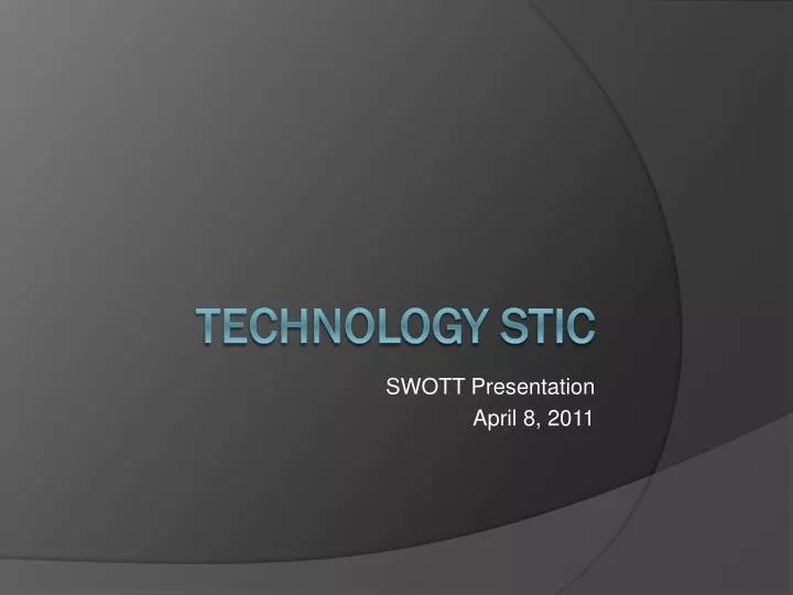 swott presentation april 8 2011