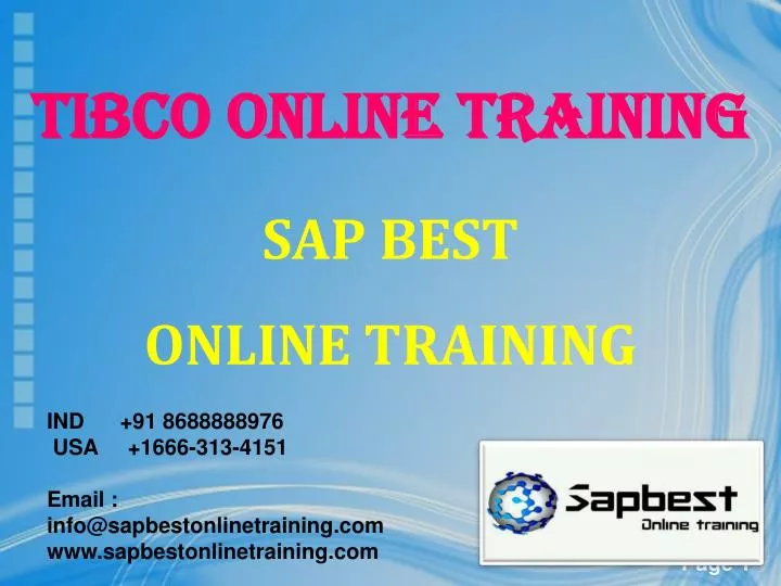 sap best online training