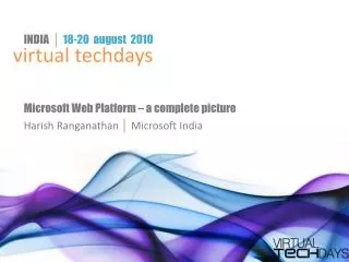 virtual techdays