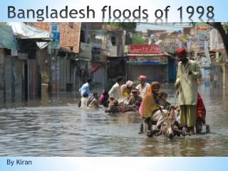 Bangladesh floods of 1998