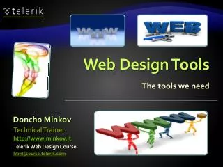 Web Design Tools