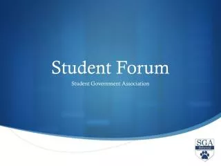 Student Forum