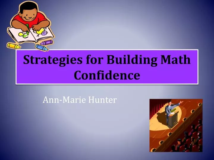 strategies for building math confidence