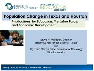 Population Change in Texas and Houston