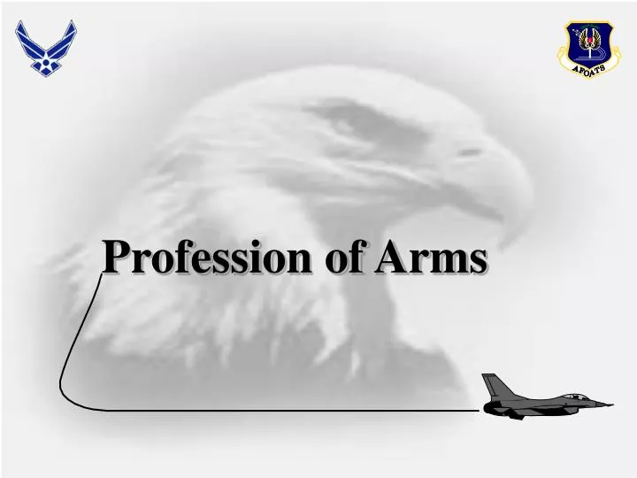 profession of arms