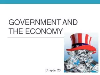 Government and the Economy