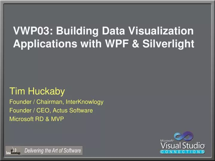 vwp03 building data visualization applications with wpf silverlight
