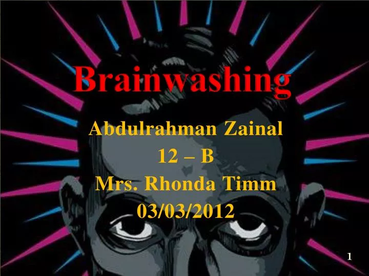 brainwashing