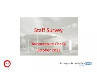 Staff Survey