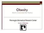Obesity - slide 1