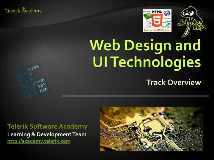 web design and ui technologies
