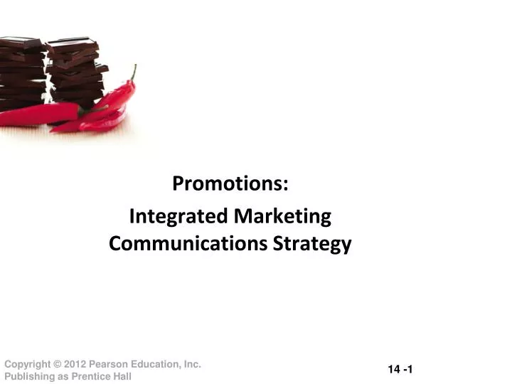 promotions integrated marketing communications strategy