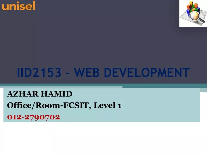 iid2153 web development