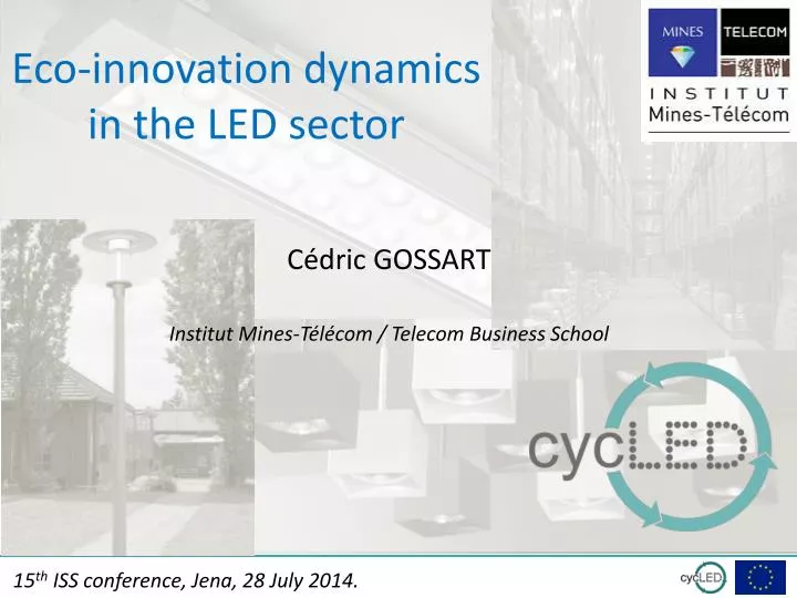 eco innovation dynamics in the led sector