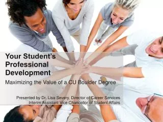 Maximizing the Value of a CU Boulder Degree