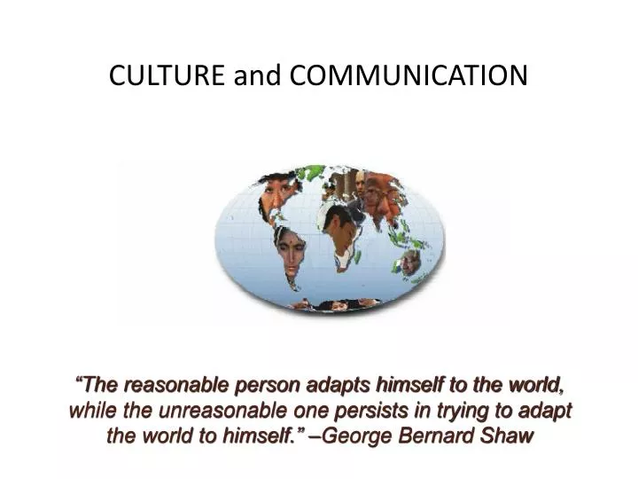 culture and communication