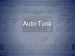 Auto-Tune - slide 1