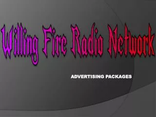 ADVERTISING PACKAGES