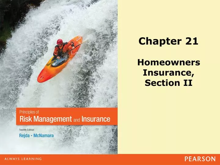 chapter 21 homeowners insurance section ii