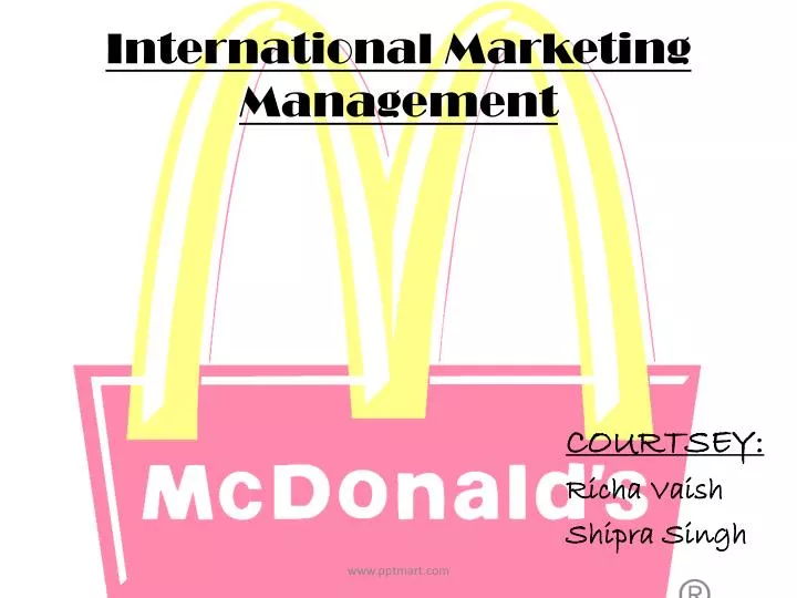 international marketing management