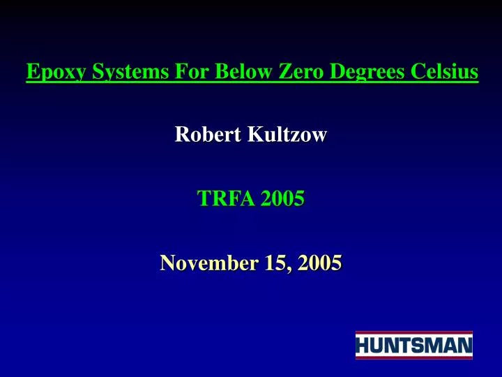 robert kultzow trfa 2005 november 15 2005