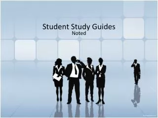 Student Study Guides