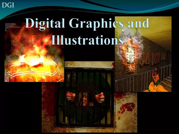 digital graphics and illustrations