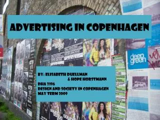 Advertising in Copenhagen