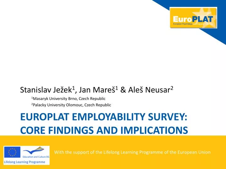 euro p lat employability survey core findings and implications
