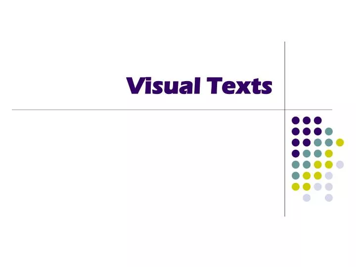 visual texts