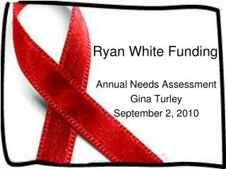 Ryan White Funding